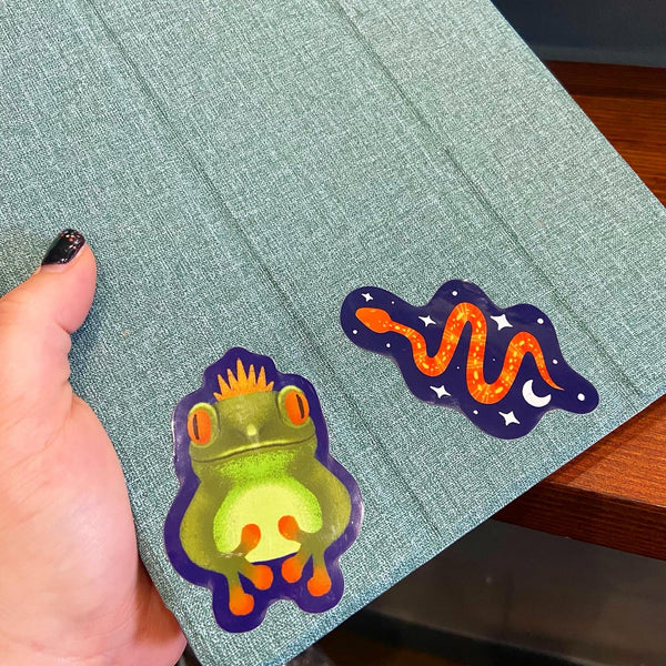 Stargazing Snakes Sticker