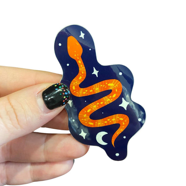 Stargazing Snakes Sticker