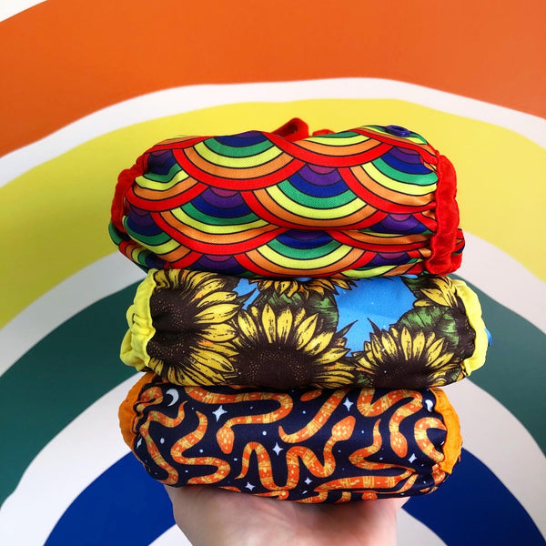 Complete ‘All in Two’ - Nappy Wrap, Inserts & Liner