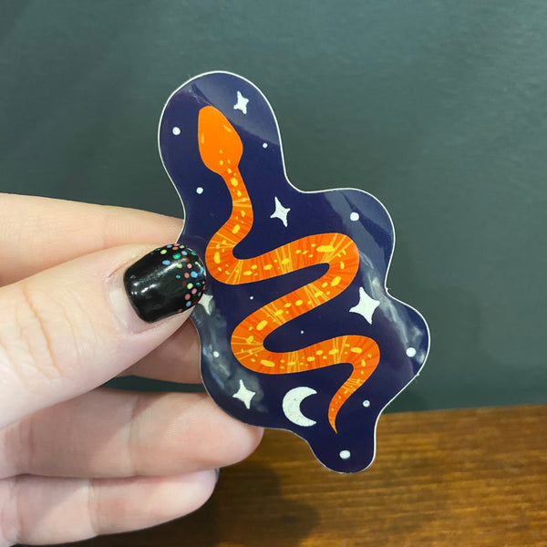 Stargazing Snakes Sticker