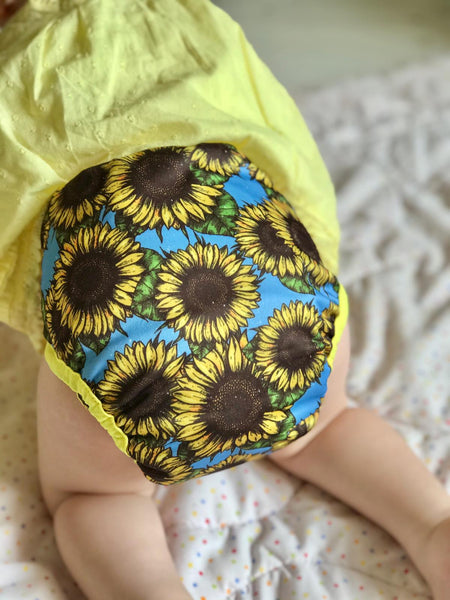 Complete ‘All in Two’ - Nappy Wrap, Inserts & Liner