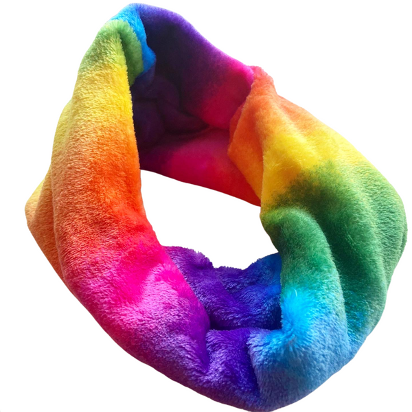 Fluffy Rainbow Snood (Adult, Teen & Child)