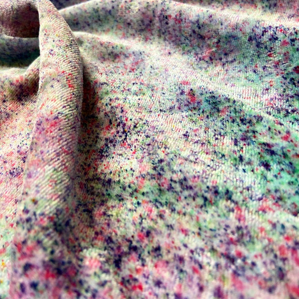 Cloth Pad - Icecream Sprinkles Bamboo Velour