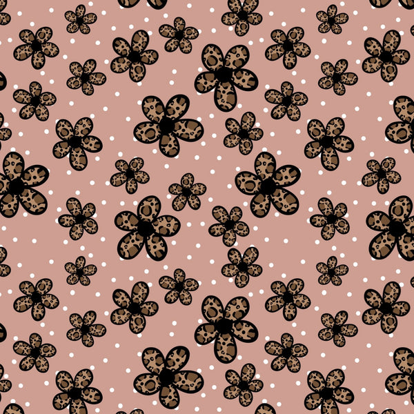Leopard Daisy Squish Cloth Pad