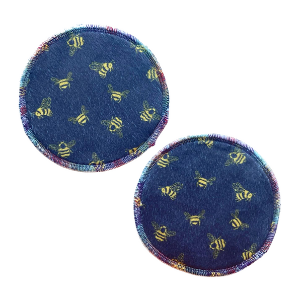 Rainbow Narwhal Breast Pads