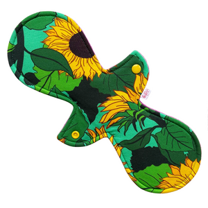 Organic Sunflowers Cloth Pad