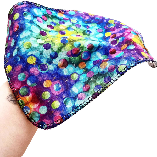Rainbow Narwhal Large Reusable Wipes