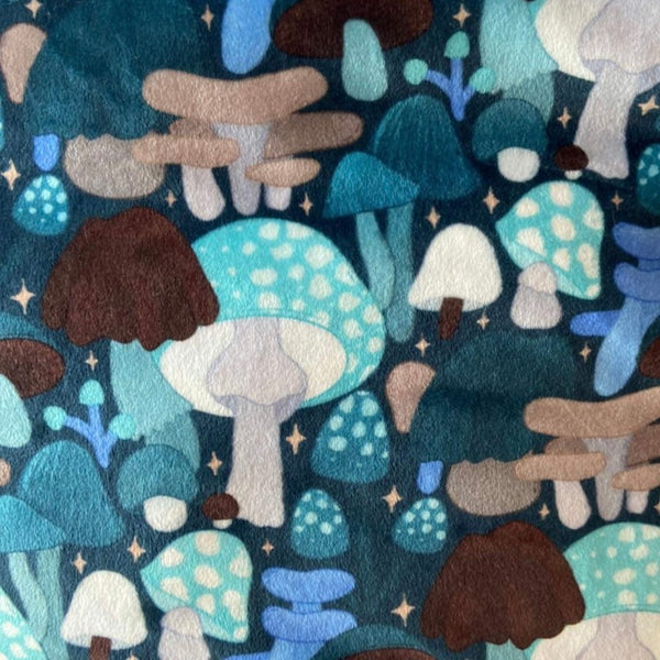 Blue Mushrooms Squish Cloth Pad