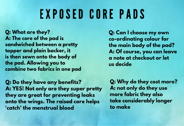 Cloth Pad Upgrade to Exposed Core